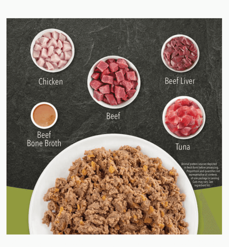 Acana Cat Premium Pate Beef, Chicken & Tuna Recipe 