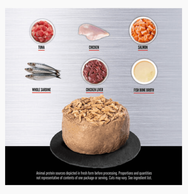 Orijen Cat Tuna,Salmon,Beef Entree