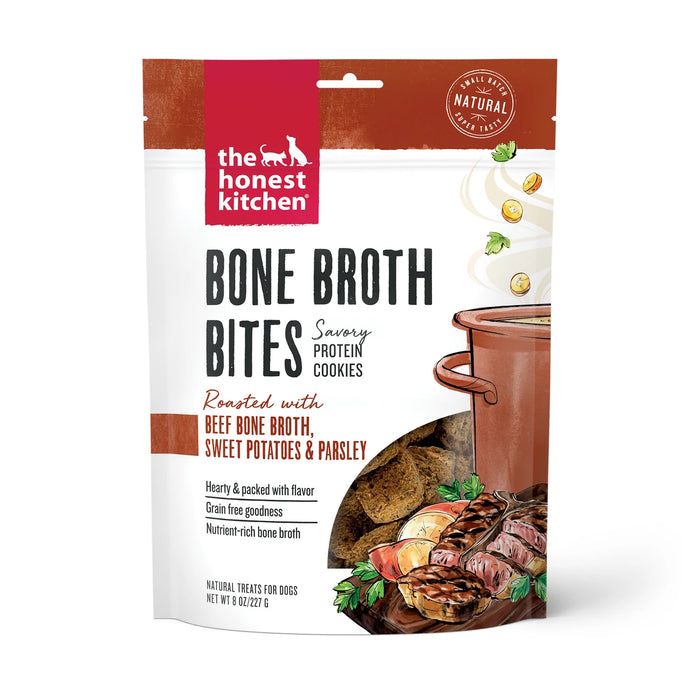 The Honest Kitchen-Bone Broth Bites - Roasted with Beef Bone Broth Carrots 8 oz