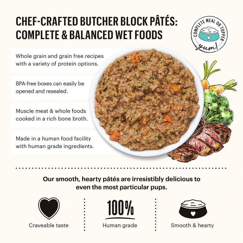 The Honest Kitchen-Butcher Block Pate Chicken Super Greens Pate 10.5oz