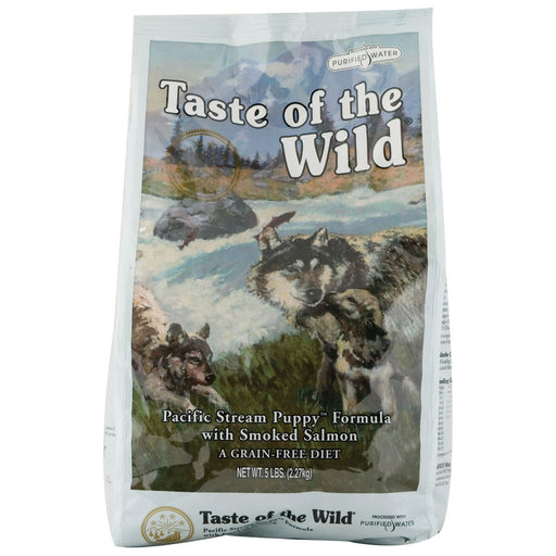 Taste of the Wild Pacific Stream Salmon Puppy  Food 5 lbs