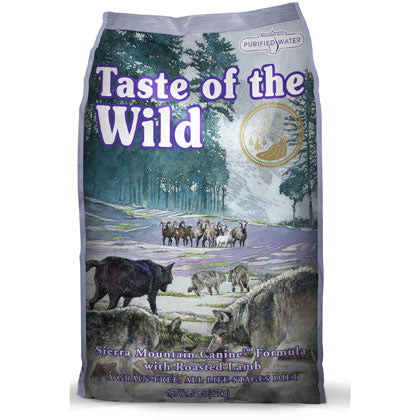 Taste of the Wild Sierra Mountain Lamb Dog Food 5 lbs