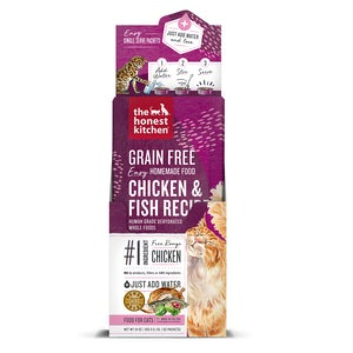 The Honest Kitchen Dehydrated Grain Free Cat Food, Chicken & Fish Recipe, 1 oz