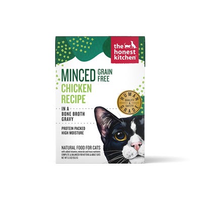 The Honest Kitchen Minced Cat Food, Chicken Recipe, 5.5 oz
