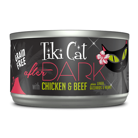Tiki Cat After Dark Grainfree Chicken and Beef 2.8 oz
