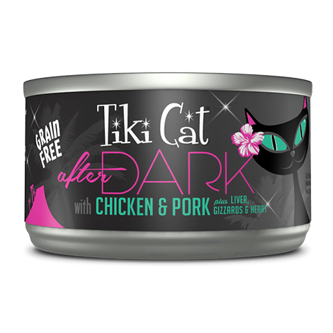 Tiki Cat After Dark Grainfree Chicken and Pork 2.8 oz