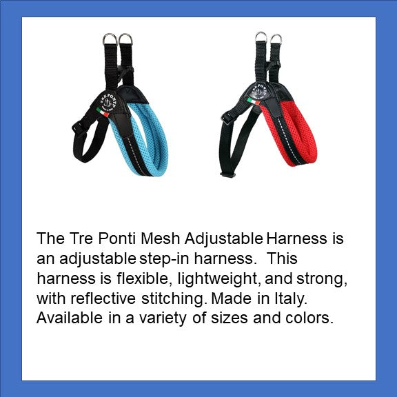 TrePonti Mesh Adjustable Harness made in Italy
