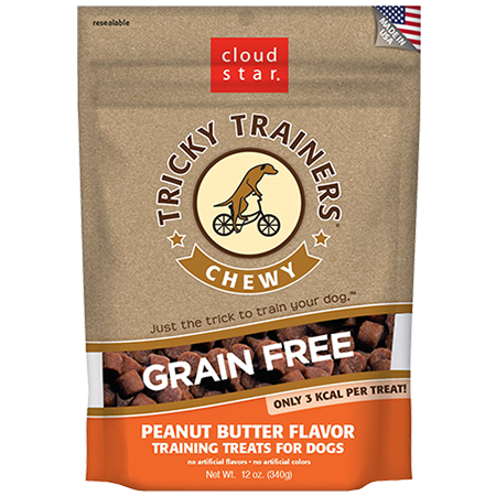 Tricky Trainers Grain Free Chewy Peanut Butter 12oz