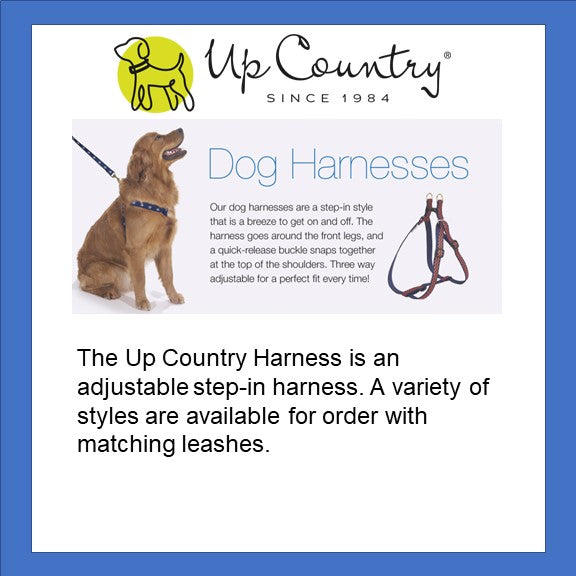 Up Country Harness in lots of styles 