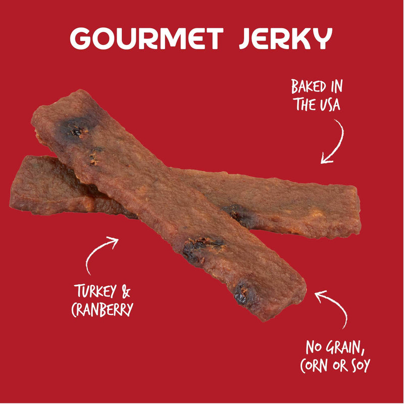 Wag More Bark Less Jerky, BBQ Grilled Turkey, 10 oz