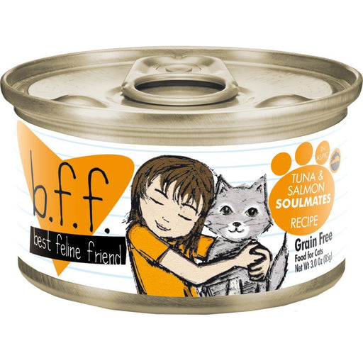 Weruva BFF Grain Free  Cat Food Soulmate Tuna & Salmon 3 oz 