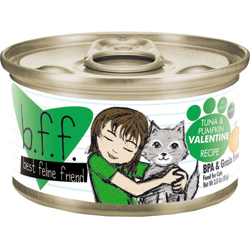 Weruva BFF Grain Free  Cat Food Valentine Tuna & Pumpkin 3 oz