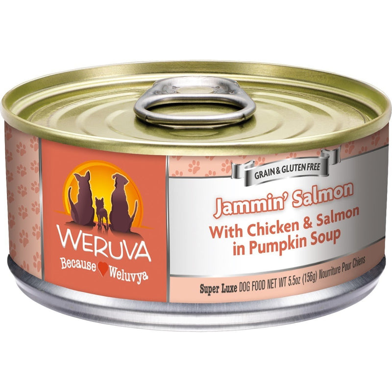 Weruva Jammin Salmon Dog Food 5.5 oz