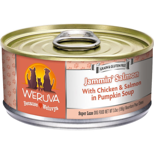 Weruva Jammin Salmon Dog Food 5.5 oz