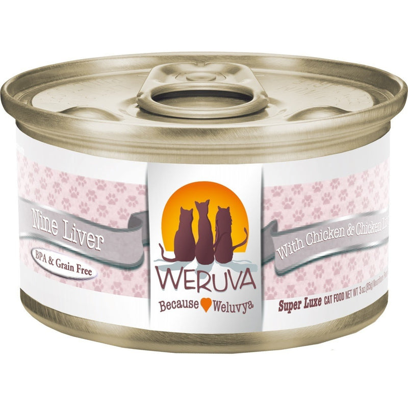 Weruva Nine Liver Cat Food 5.5 oz