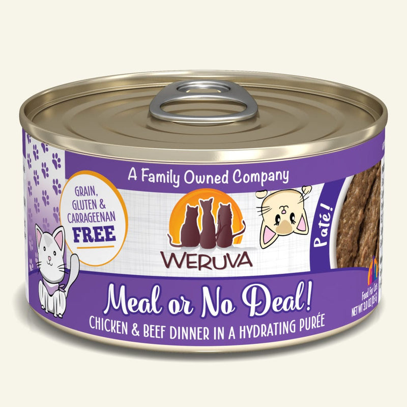 Weruva Cat Meal or No Deal Chicken & Beef Dinner Paté