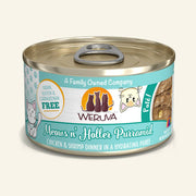 Weruva Cat Meow n' Holler Chicken and shrimp dinner puree Cat Food 3.0oz