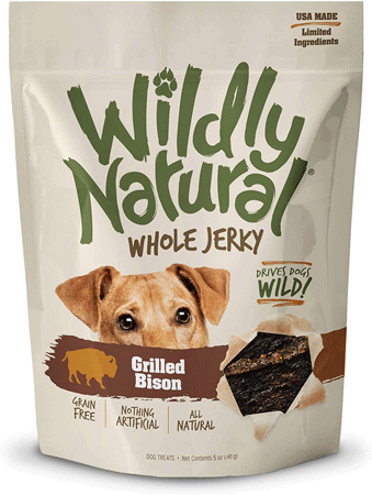 Fruitables Wildly Natural Grilled Bison Dog Treats 5oz
