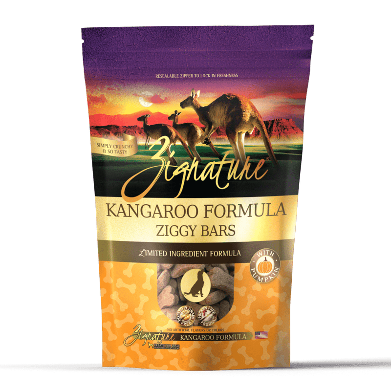 Zignature Ziggy Bars Treat, Kangaroo Formula, 12 oz