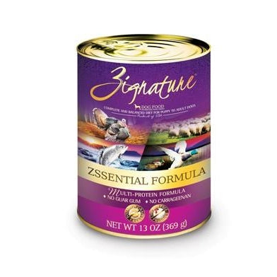 Zignatue Zssentials Multi-Protein Formula Dog Food 13 oz 