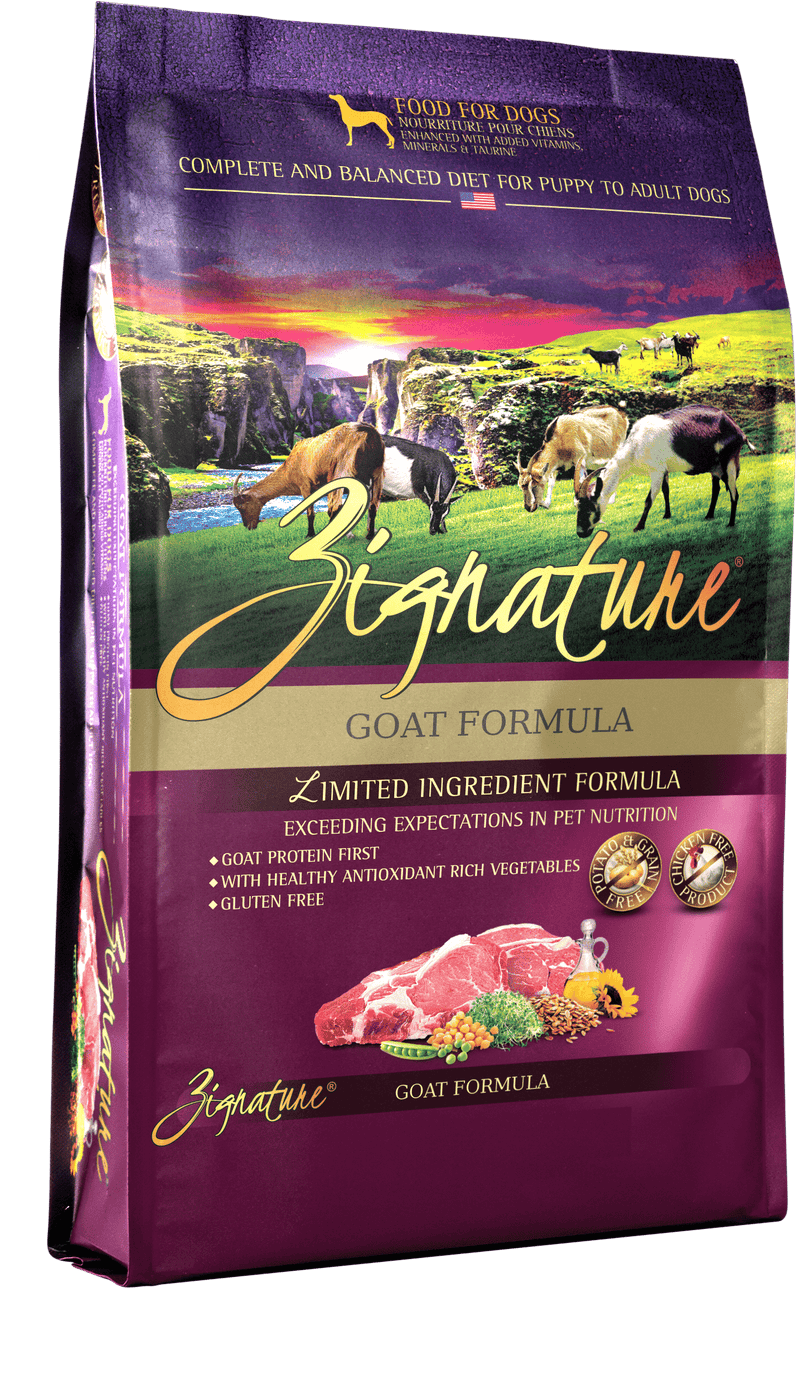 Zignature Goat Formula Dry Dog Food