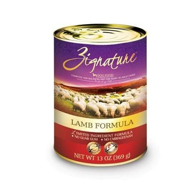 Zignature Limited Ingredient Dog Food: Lamb 13 oz 