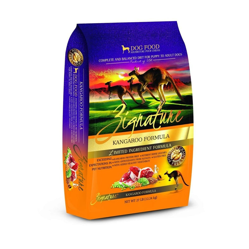 Zignature Limited Ingredient Dog Food: Kangaroo 4 lbs
