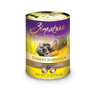 Zignature Limited Ingredient Dog Food: Turkey 13 oz 