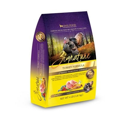 Zignature Limited Ingredient Dog Food: Turkey 4 lbs