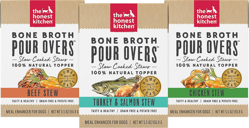 The Honest Kitchen Bone Broth Pour Overs, 5.5 oz
