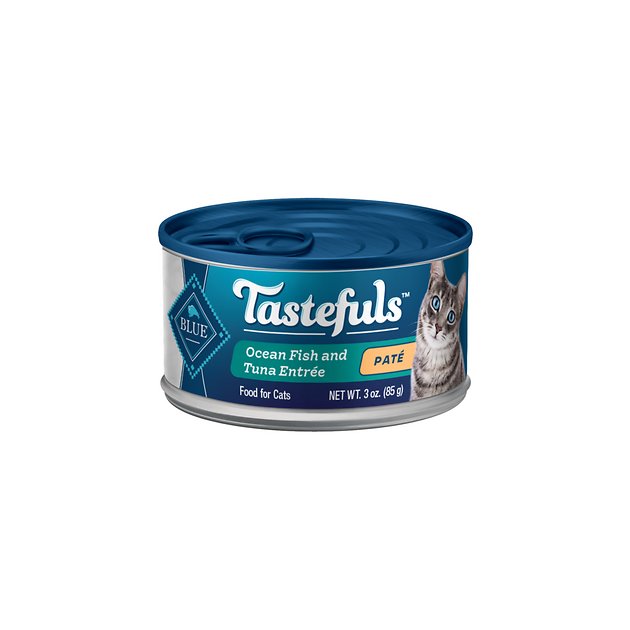 Blue Buffalo Tastefuls Ocean Fish & Tuna Paté Adult Canned Cat Food