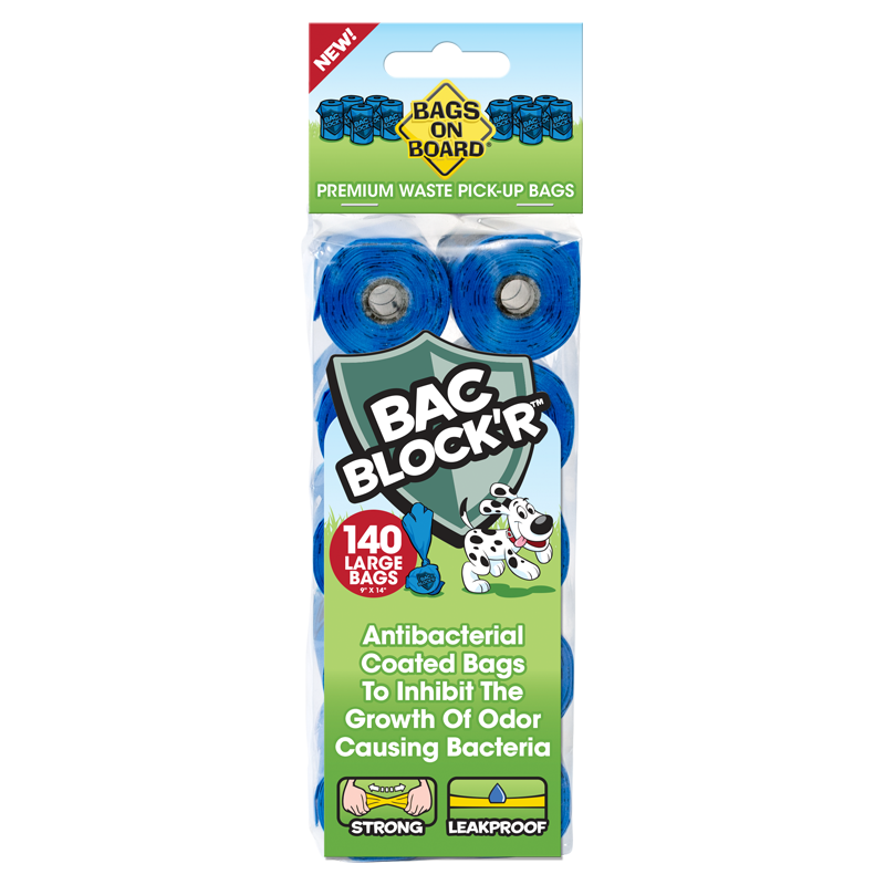 Bags on Board Waste Bag Refill Rolls, 140 Count