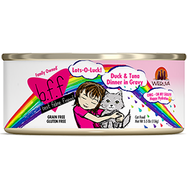 Weruva BFF Lots O Luck Duck and Tuna 5.5 oz Can Cat Food