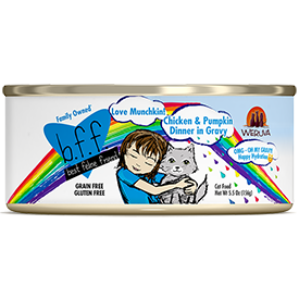 Weruva BFF Love Munchkin Chicken and Pumpkin 5.5 oz Can Cat Food