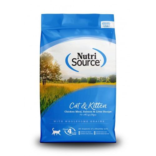 NutriSource Chicken, Salmon and Liver Cat & Kitten Food