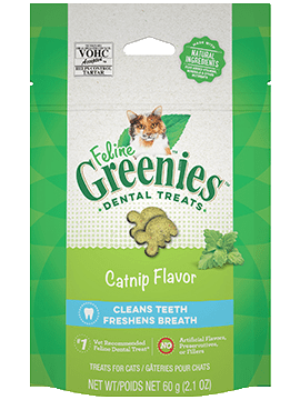Greenies Feline Dental Treats Catnip Flavor Jake s Pet Supply