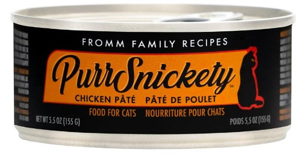 Fromm PurrSnickety Chicken Paté Wet Cat Food, 5.5 oz
