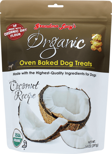 Grandma Lucy's Dog Treats Organic Coconut 14 oz