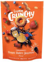 Fromm Crunchy O's Dog Treats - Peanut Butter Flavor