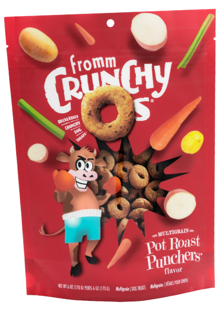 Fromm Crunchy O's Dog Treats - Pot Roast Flavor