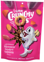 Fromm Crunchy O's Dog Treats - Salmon Flavor
