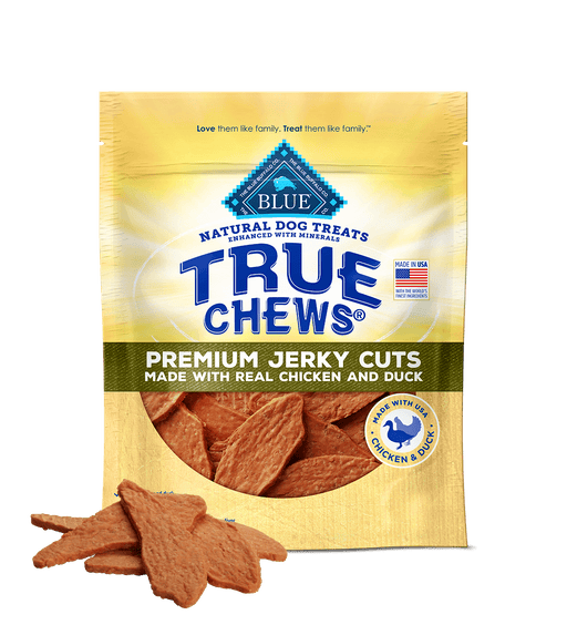 True Chews Premium Jerky Cuts, Chicken & Duck, 12 oz