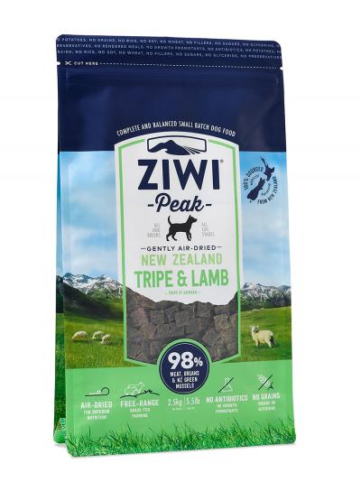 Ziwi Peak Dog Air Dried Tripe and Lamb