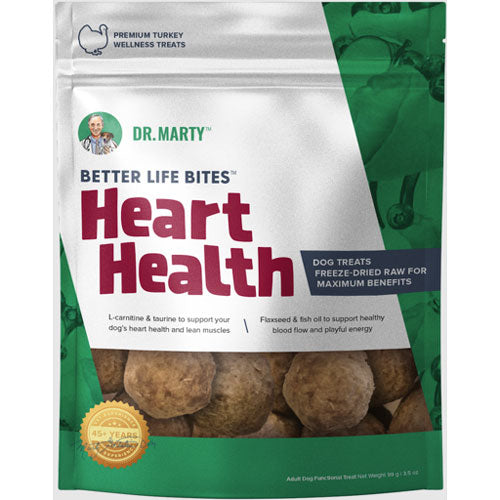 Dr. Marty Better Life Bites Heart Health, Freeze Dried Treats 3.5 oz