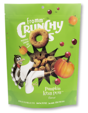 Fromm Crunchy O's Dog Treats - Pumpkin kran pow flavor