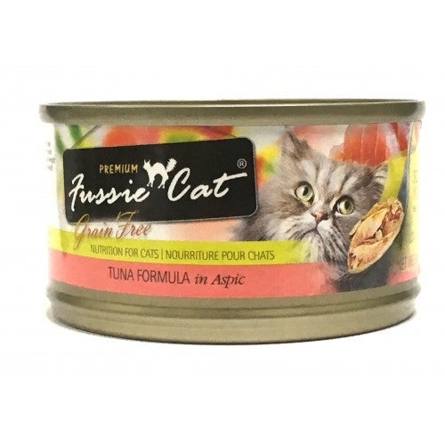 Fussie Cat Premium Tuna Canned Cat Food 2.82 oz 