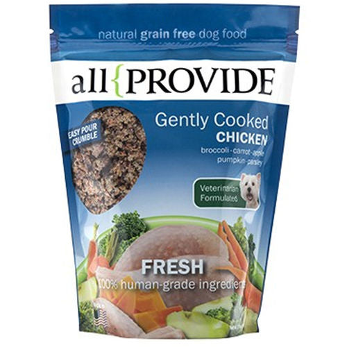 All Provide Frozen Gently Cooked Chicken Recipe 2lb