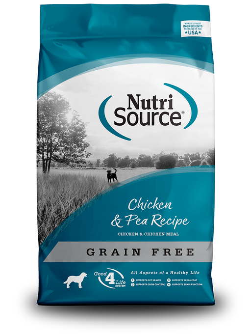 NutriSource Grain Free Chicken and Pea Dog Food