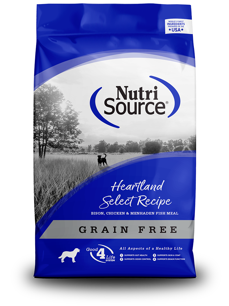 NutriSource Grain Free Heartland Select Bison Dog Food