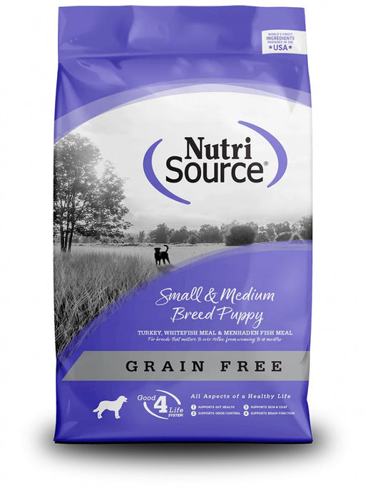 NutriSource Grain Free Small & Medium Breed Puppy